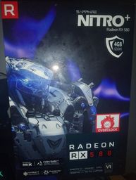 Título do anúncio: Placa de Vídeo RX 580 Saphire Nitro+ 4GB