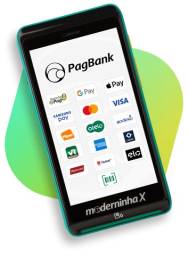 Título do anúncio: Moderninha X - máquina de cartão da Pag Bank 