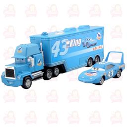 Título do anúncio: Caminhão e carro The King completo presente infantil brinquedo miniatura