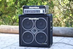 Título do anúncio: Cabeçote Amplificador Hartke HA3500 + Caixa Hartke  VX410