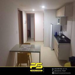 Título do anúncio: Apartamento Com 2 Dormitórios Para Alugar, 45 M² Por R$ 2.000,00/mês - Cabo Branco - João 