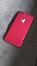 Título do anúncio: iPhone 7 Plus red 128 gb 