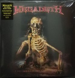 Título do anúncio: LP Vinil - Megadeth, The world needs a hero (lacrado, importado)