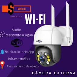 Título do anúncio: Câmera Externa Wi-fi Resistente a Água infravermelho Rastreamento móvel - Store world.