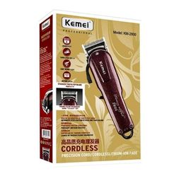 Título do anúncio: Máquina De Corte Kemei Professional Cordless<br>KM-2600 - Bivolt