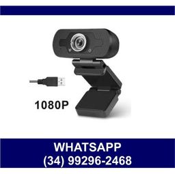 Título do anúncio: WebCam Mini Câmera para PC com Microfone Luz Noturna