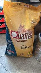 Título do anúncio: Ração Quatree gourmet gatos castrados 10kg 