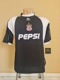 Título do anúncio: Camisa Corinthians original 2001 #9 Excelente