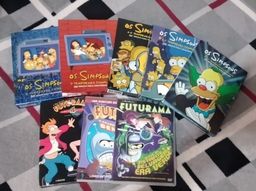 Título do anúncio: DVDs Simpsons e Futurama