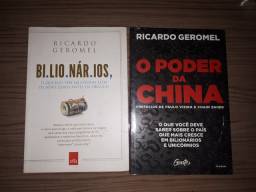 Título do anúncio:  Kit Livro Bilionários + O Poder da China |  Ricardo Geromel 