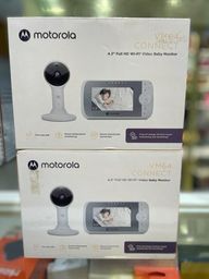 Título do anúncio: Babá Eletrônica Motorola VM64 Connect 4.3 2.4GHz com Visão Noturna - Branca