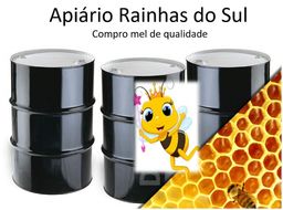 Título do anúncio: Compro Mel Puro, vai passar por análise - Tambores 300kg