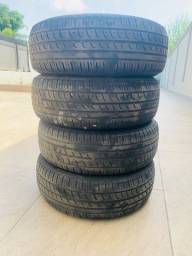 Título do anúncio: 4 pneu Pirelli P7 195/65/R15 
