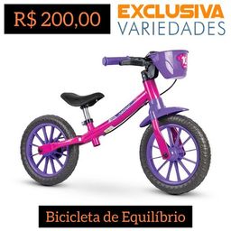 Título do anúncio: Bicicleta de Equilíbrio Balance Bike Nathor