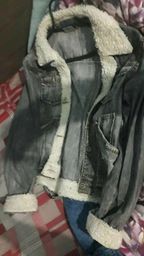 jaqueta jeans pelego