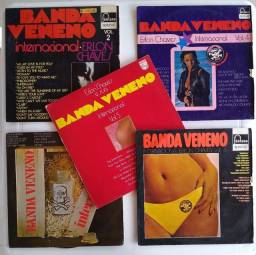 Título do anúncio: Disco de vinil Banda Veneno 5 volumes