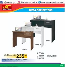 Título do anúncio: Mesa para Computador office 2000