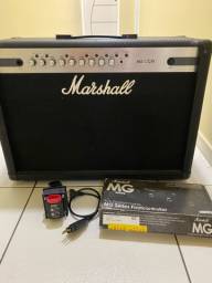 Título do anúncio: Amp de guitarra Marshall MG102CFX