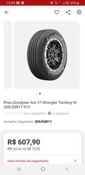 Título do anúncio: 4 pneus T CROSS goodyear aro 17 205/55 91v