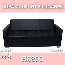 Título do anúncio: Sofá sofá sofá sofá sofá sofá sofá sofá sofá sofá sofá Confort 3 lugares