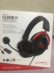 Título do anúncio: Hyperx Cloud II red Lacrado na caixa
