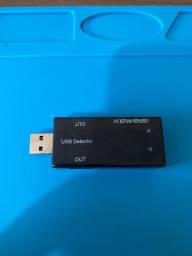 Título do anúncio: Vendo amperímetro voltímetro testador USB digital