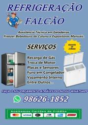Título do anúncio: Conserto de Geladeira Freezer Frigobar Expositor Manutenção 