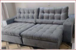 Título do anúncio: Sofá Retrátil 2,90m Largura com Super Pillow Confortável