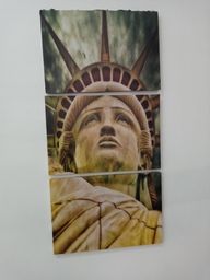 Título do anúncio: Quadro Decorativo Estatua Liberdade New York Estados Unidos