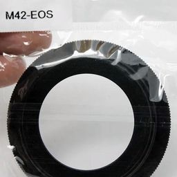 Título do anúncio: Adaptador de lente m42 anel para Canon eos/ef 100% em metal