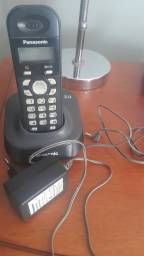 Título do anúncio: Telefone sem fio Panasonic 6.0 completo com identificador de chamadas 