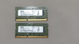 Título do anúncio: Memória ram DDR3 3GB (2+1) 1333MHz