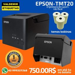 Título do anúncio: epson tmt20 impressora de cupom para lojas e lanchonetes