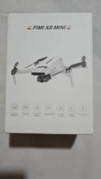 Título do anúncio: Drone Fimi X8 Mini com câmera 4K branco 5.8GHz 2 baterias - Leia o Anuncio.