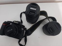 Título do anúncio: Câmera fotográfica profissional Nikon D90. 