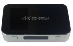 Título do anúncio: Chave Seletora Hub Switch Hdmi 4 Portas 4K Arc Saida Audio