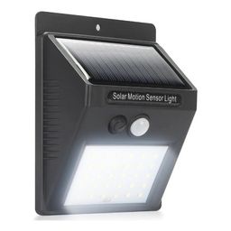 Título do anúncio: Luminária Solar de Parede c/ Sensor de Movimento e Acendimento Automático 20 LEDs- LB-LU01