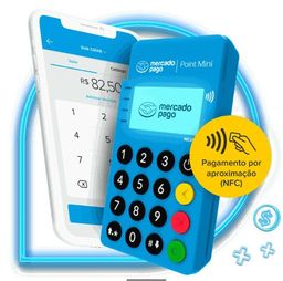 Título do anúncio: Maquininha Point Mini NFC ME30S Mercado Pago Bluetooth<br><br>