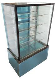 Título do anúncio: Balcão vitrine confeitaria BOX Refrigerada Alta 1,00x0,65x1,70m