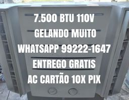 Título do anúncio: Ar Condicionado Gelando Muito Gaveta 7.500 Btu 110V Economico Ac Cartão 10x Pix 