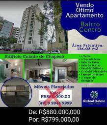 Título do anúncio: Vendo Ótimo Apartamento no Centro- Chapecó, SC