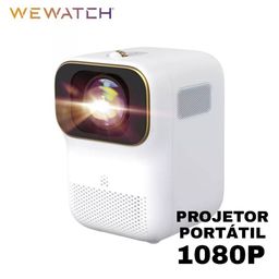 Título do anúncio: Projetor Portátil Wewatch v30 Mini Projetor Hd Nativo 1080p wi fi Alto-Falante HDMI USB