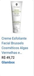 Título do anúncio:  Creme facial esfoliante Brussels Cosmetics