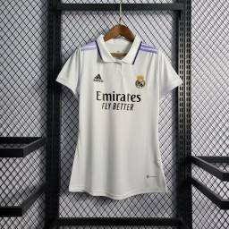 Título do anúncio: Camisa Real Madrid 22/23 Feminina 