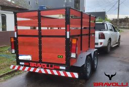 Título do anúncio: Carretinha BRAVOLLI ' MT ° Reboque entrega em todo Brasil com 3 anos garantia 