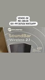 Título do anúncio: Soundbar wireless 2.1 Goldentec 250w