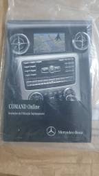 Título do anúncio: Mercedes suplemento manual comand on line novo original