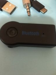 Título do anúncio: Bluetooth para som do carro mais porta celular 