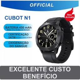 Título do anúncio: Relógio Inteligente Smartwatch Redondo Cubot N1 A Prova D'água 5atm Ios e Android
