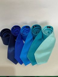Título do anúncio: Gravata azul padrinho casamento 